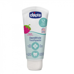 Chicco οδοντόκρεμα φράουλα 50 ml 12M+