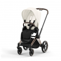 Σετ υφάσματα καροτσιού Cybex Platinum Priam Seat Pack Off White