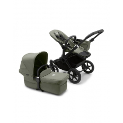 Καρότσι και port-bebe Bugaboo Donkey5 Mono Complete Black - Forest Green