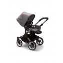 Καρότσι και port-bebe Bugaboo Donkey5 Mono Complete Graphite - Grey Melange