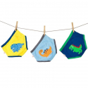 Εκπαιδευτικά βρακάκια 3 τμχ Zoocchini™ Jurasic Pals 3-4 ετών