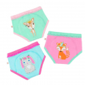 Εκπαιδευτικά βρακάκια 3 τμχ Zoocchini™ Woodland Princess 3-4 ετών