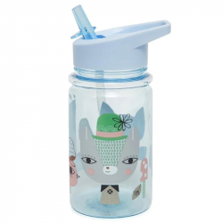 Παγούρι Petit Monkey Lama & Friends Blue 400 ml