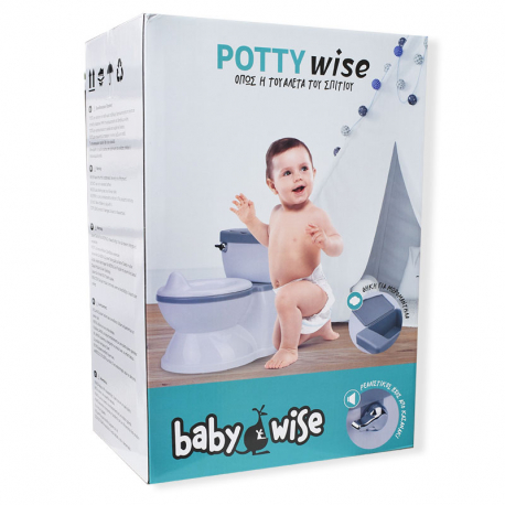 Babywise γιογιό - τουαλέτα Potty Wise Blue