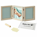 Κορνίζα με 2 αποτυπώματα μωρού Baby Art My Baby Touch Double Stormy