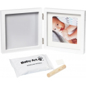 Κορνίζα με αποτύπωμα μωρού Baby Art My Baby Style Simple Grey