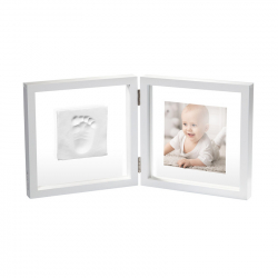 Κορνίζα Αποτύπωμα μωρού Baby Art My Baby Style Simple Transparent με πηλό