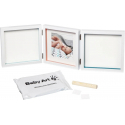 Κορνίζα με 2 αποτυπώματα μωρού Baby Art My Baby Style Double Essentials