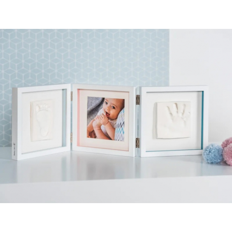 Κορνίζα με 2 αποτυπώματα μωρού Baby Art My Baby Style Double Essentials