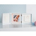 Κορνίζα με 2 αποτυπώματα μωρού Baby Art My Baby Style Double Essentials