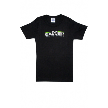 Φανελάκι με κοντό μανίκι Pretties Gamer Μαύρο