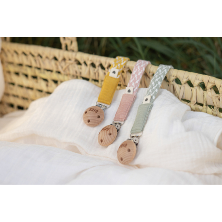 Κλιπ πιπίλας Bibs® Paci Braid Blue/Ivory