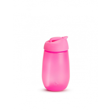 Παιδικό ποτήρι με καλαμάκι Munchkin Simple Clean™ Pink