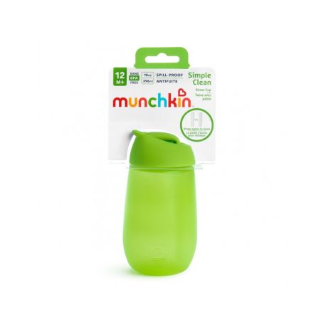 Παιδικό ποτήρι με καλαμάκι Munchkin Simple Clean™ Green