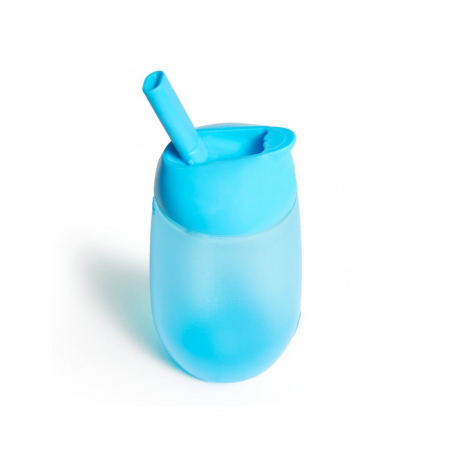 Παιδικό ποτήρι με καλαμάκι Munchkin Simple Clean™ Blue