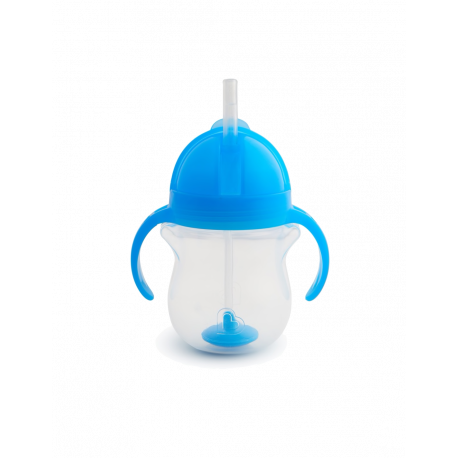 Ποτήρι με καλαμάκι Munchkin Click Lock™ Tip &amp; Sip 207ml Blue