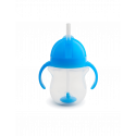 Ποτήρι με καλαμάκι Munchkin Click Lock™ Tip & Sip 207ml Blue