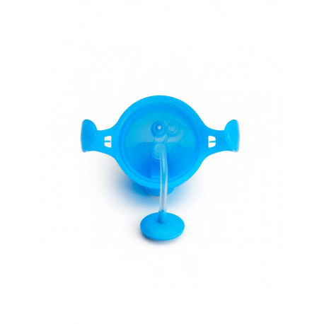 Παιδικό ποτήρι με καλαμάκι Munchkin Tip &amp; Sip 207ml Μπλε