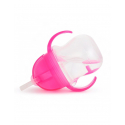 Παιδικό ποτήρι με καλαμάκι Munchkin Tip & Sip 207ml Ροζ