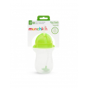 Ποτήρι με καλαμάκι Munchkin Click Lock™ Tip & Sip 296ml Green