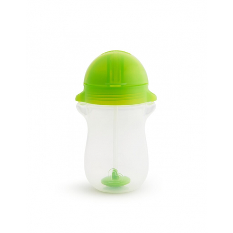 Ποτήρι με καλαμάκι Munchkin Click Lock™ Tip &amp; Sip 296ml Green