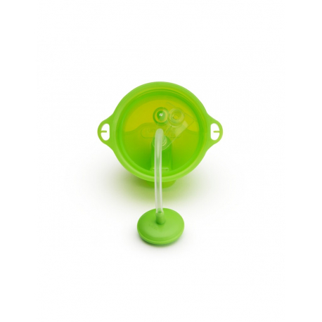 Ποτήρι με καλαμάκι Munchkin Click Lock™ Tip &amp; Sip 296ml Πράσινο