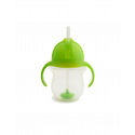 Ποτήρι με καλαμάκι Munchkin Click Lock™ Tip & Sip 207ml Green