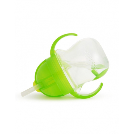 Ποτήρι με καλαμάκι Munchkin Click Lock™ Tip &amp; Sip 207ml Πράσινο