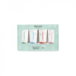 Naif Mini Set με καλλυντικά ταξιδίου για βρέφη και παιδιά 4τμχ