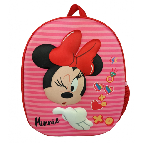 Σακίδιο πλάτης νηπίου 3D Disney Minnie Mouse - Comfy Routine
