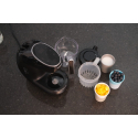Ατμομάγειρας - Παρασκευαστής βρεφικής τροφής 6 σε 1 Twistshake Black V2