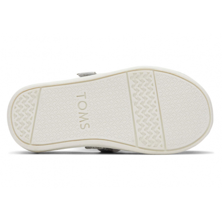 Παιδικές μπαλαρίνες TOMS Tiny Mary Jane Iridescent Glimmer Silver