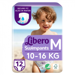 Πάνες - μαγιό μιας χρήσης Libero® Swimpants Medium 10-16 kg 12 τεμάχια