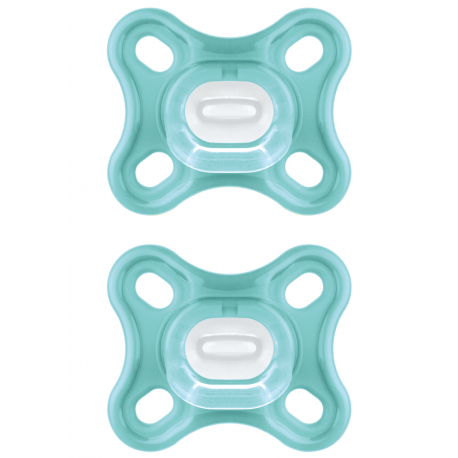 Πιπίλες MAM Comfort 0-2 μηνών Unisex, σετ των 2