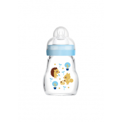 Μπιμπερό MAM γυάλινο Feel Good 170 ml (1τμχ)