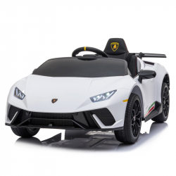 Ηλεκτροκίνητο αυτοκίνητο SKORPION WHEELS Lamborghini Huracan Original 12V Λευκό