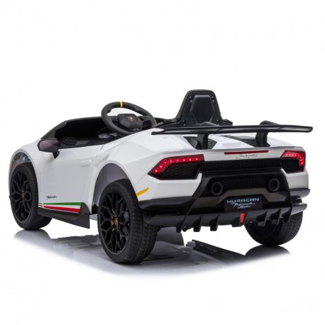 Ηλεκτροκίνητο αυτοκίνητο SKORPION WHEELS Lamborghini Huracan Original 12V Λευκό