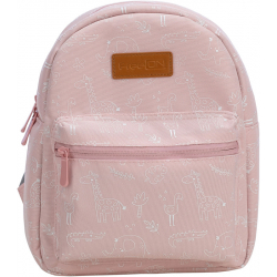 Παιδικό σακίδιο πλάτης FreeON® Small Animals Dusty Pink