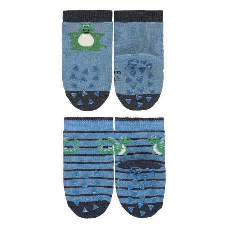 Αντιολισθητικές κάλτσες Sterntaler Crawling Socks σετ των 2