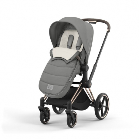 Ποδόσακος καροτσιού Priam &amp; Mios Cybex Platinum Mirage Grey