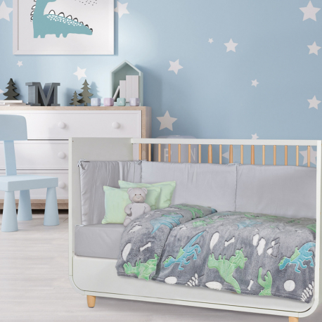 Κουβέρτα fleece κούνιας Das® baby Relax 4865