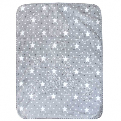 Κουβέρτα βελουτέ κούνιας Greenwich Polo Club® Baby Essential (8832) 110 x 140 cm