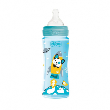 Chicco μπιμπερό Well Being 330 ml 4m+ (1τμχ)