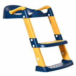 Babywise εκπαιδευτική σκάλα τουαλέτας Blue/Yellow