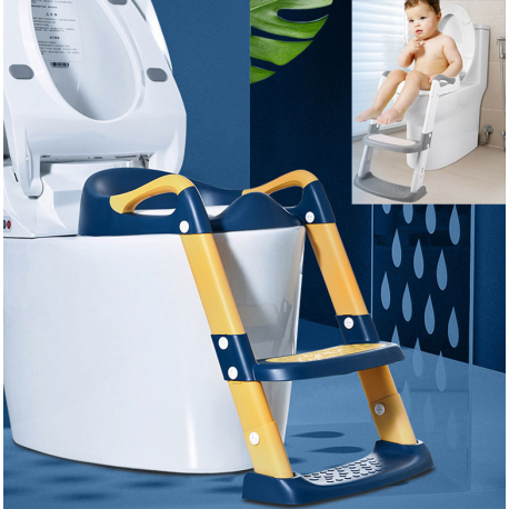 Babywise εκπαιδευτική σκάλα τουαλέτας Blue/Yellow