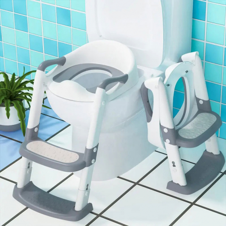 Babywise εκπαιδευτική σκάλα τουαλέτας Γκρι