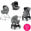 Σύστημα χωρίς βάση Inglesina Aptica Darwin i-Size System Quattro Kensington Grey