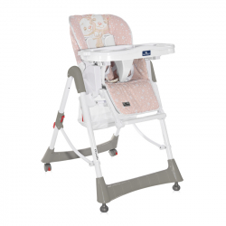 Καρέκλα φαγητού Lorelli® Gusto Satin Pink Hug