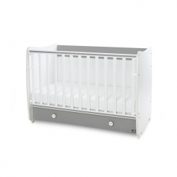 Πολυμορφικό κρεβάτι Lorelli® Dream White - Stone Grey 70x140 cm