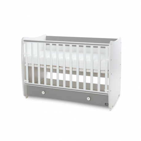 Πολυμορφικό κρεβάτι Lorelli® Dream White - Stone Grey 70x140 cm
